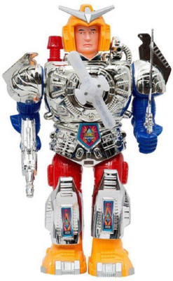

CREATIVEVILLA DANCING WARRIOR ROBOT WITH 3D LIGHTS AND MUSIC CVPTMT29(White)