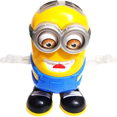 

collectionmart Musical Dancing and Walking Minion Action Figure Toy for Kids(Yellow)