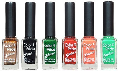 

color pride Fabulous C10 MIX COLOR(Pack of 6)