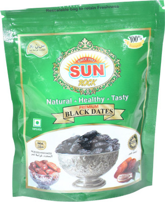 

SUN ROCK 250G PREMIUM BLACK DATES Dates(250 g, Pouch)