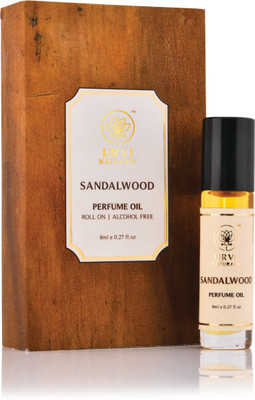 

Urvi Naturals Sandalwood Perfume Oil Perfume - 8 ml(For Men & Women)