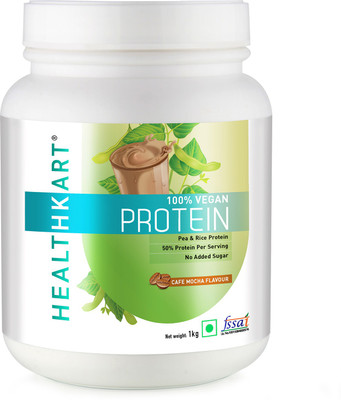 

Healthkart All Plant Protein (50%) Vegan ( Cafe Mocha) Whey Protein(1 kg, Cafe Mocha)