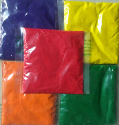 PAWANSEASON Pack of 5 Rangoli Powder(Multicolor)