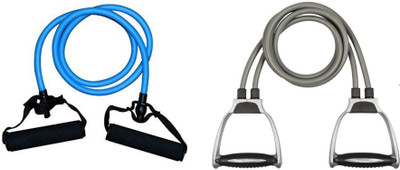 

Lord Double Toning Tube + Single Toning Tube Resistance Tube(Multicolor)