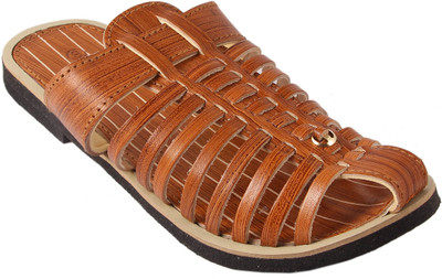 

AMAZING TRADERS Men wood Color Flats