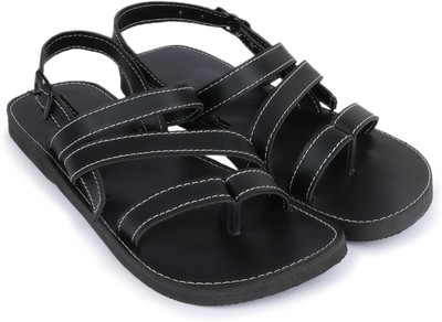 

Paduki Men Black Sandals