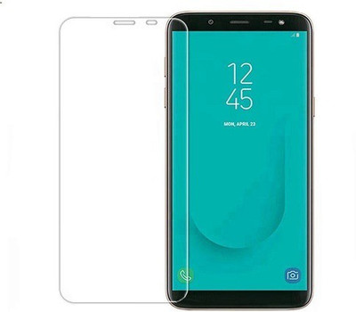 SMARTCASE Edge To Edge Tempered Glass for Samsung Galaxy J6(Pack of 1)