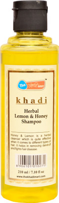 

Khadi Mart Lemon and HOney Shampoo pack of 1(210 ml)