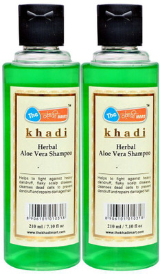 

Khadi Mart Aloevera Shampoo ( Pack of 2) 420 ml(420 ml)