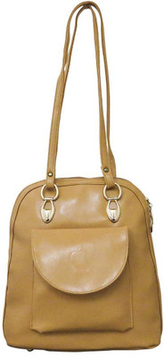 

High Valley Fashion Women Casual Brown PU Shoulder Bag