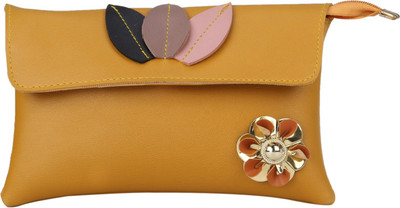 

Aadhunik Libaas Girls Casual, Evening/Party, Formal Khaki PU Shoulder Bag