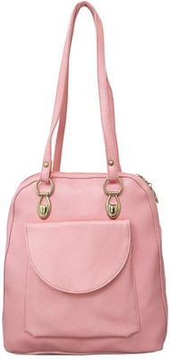 

High Valley Fashion Women Casual Pink PU Shoulder Bag