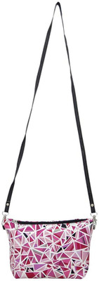 

High Valley Fashion Women Casual Pink PU Sling Bag