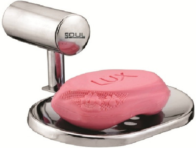 

Soul Smart Soap Case/ Soap Dish/ Soap Holder - Stainless Steel, Chrome Plated Finish(Steel)