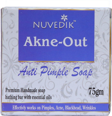 

Nuvedik Akne-Out Anti Pimple Soap(75 g, Pack of 3)