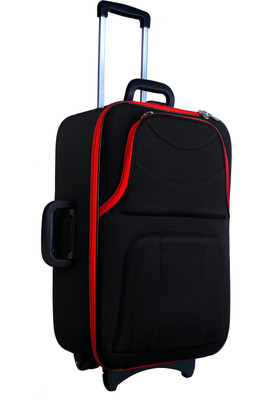 

New Jersey TravellersÃÂ Suitcase Trolley /Travel/ Tourist Bag Check-in Luggage -  inch(Black