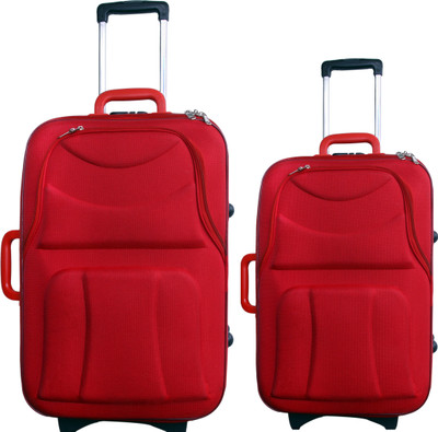 

Nuremberg Suitcase Trolley /Travel/ Tourist Bag Check-in Luggage -  inch(Red