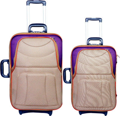 

Nuremberg Suitcase Trolley /Travel/ Tourist Bag Check-in Luggage -  inch(Brown
