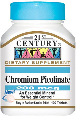 

21st Century 21st Century, Chromium Picolinate,(100 No)