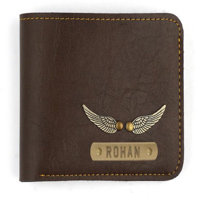 

The Junket Men Brown Artificial Leather Wallet(3 Card Slots)