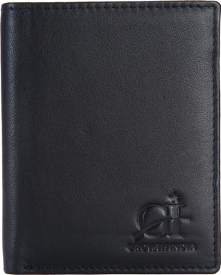 

Growth India Men Black Genuine Leather Wallet(8 Card Slots)