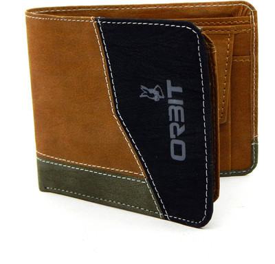 

Orbit Men Black, Tan, Green Genuine Leather, Fabric Wallet(5 Card Slots), Black;green;rust