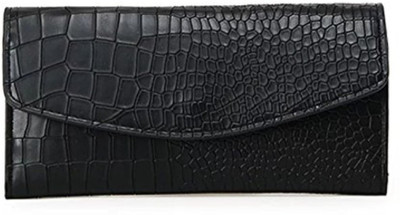 

Satyam Kraft Women Black Artificial Leather Wallet(5 Card Slots)
