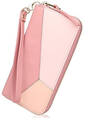Satyam Kraft Women Pink Artificial Leather Wallet(2 Card Slots)