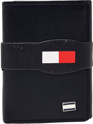 

Wildmount Men Black Genuine Leather Wallet(8 Card Slots)