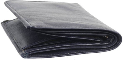 

Zadell Designs Men Formal Blue Genuine Leather Wallet(9 Card Slots)