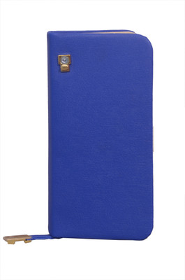 

Indian crew Women Evening/Party Blue Artificial Leather Wallet(3 Card Slots)