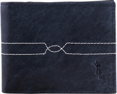 

Buff & Jack Men Blue Genuine Leather Wallet(8 Card Slots)