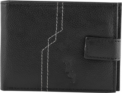 

Buff & Jack Men Black Genuine Leather Wallet(11 Card Slots)