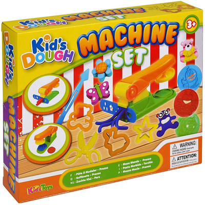 

Suvesa Kids Dough Clay Art Play Tools Kit with Extrude Machine and with Molds