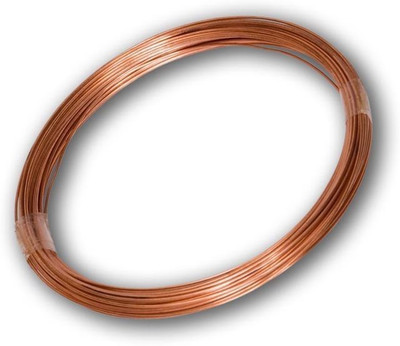 

ART IFACT 20 Meters Copper Wire - 24 SWG (0.559 mm Diameter) - Dead soft - 99.9% Pure Copper Wire - Without Enameled - DIY Artistic