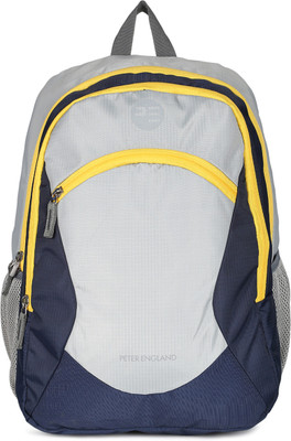 Peter England Back Pack 30 L Backpack(Grey)