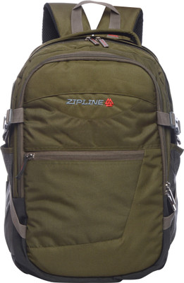 

ZIPLINE ZIPLINE-6017-M-Grren-Backpack 38 L Laptop Backpack(Green)