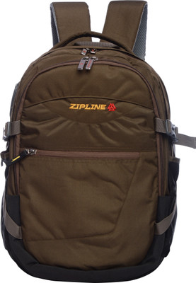 

ZIPLINE 6017-Coffe 38 L Laptop Backpack(Brown)