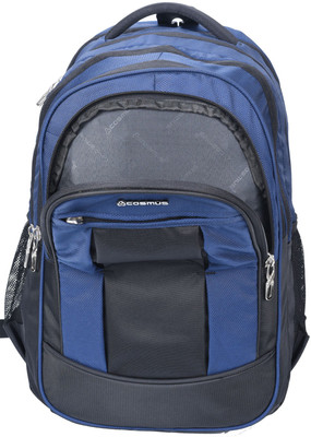 

Cosmus Belfast Large 36 Litre Polyester Navy Travel Backpack - Big School Bag 36 Backpack(Blue, Black)