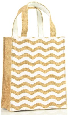 

H&B Jute Bag | Gift Bag | Tote Bag | Shopping Bag | Waterproof Multipurpose Bag(Beige, 10 L)