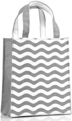 

H&B Jute Bag | Gift Bag | Tote Bag | Shopping Bag Waterproof Multipurpose Bag(Grey, 10 L)