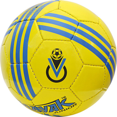 

Vinayak Kids Junior Football Yellow size  Football - Size: (Pack of 1, Multicolor