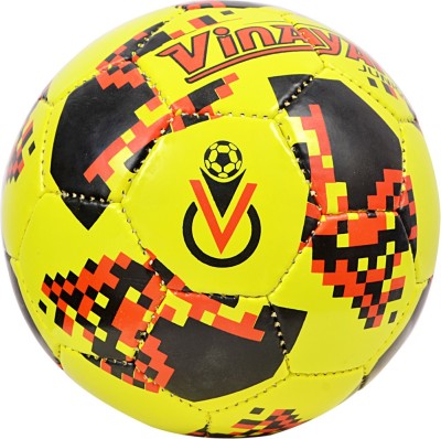 

Vinayak Kids Junior Telestar yellow Football - Size: (Pack of 1, Multicolor