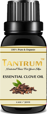 

TANTRUM Essential Pure Clove Essential Oil (Syzygium aromaticum) 100% Natural Therapeutic Grade (10 ml)(10 ml)