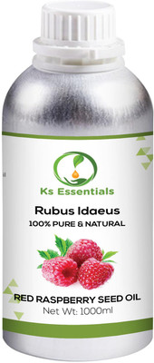 

Ks Essentials 100% Pure Red Raspberry Seed Oil (Rubus idaeus) Natural & Undiluted (1000ml)(1000 ml)