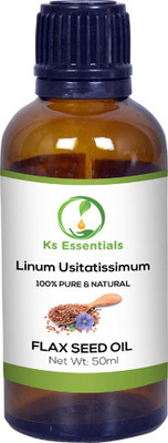 

Ks Essentials 100% Pure Flax Seed Carrier Oil (Linum Usitatissimum) (50ml)(50 ml)
