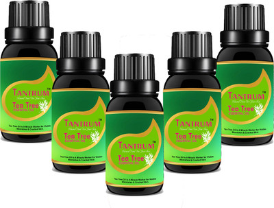 

TANTRUM Tea tree essential oil - 100% pure and natural for acne and dandruff (18 ml) (PACK OF 5)(18 ml)