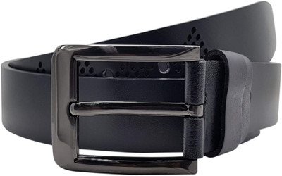 

baluchi Men Casual, Party Black Genuine Leather Reversible Belt