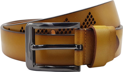 

baluchi Men Casual, Party Beige Genuine Leather Reversible Belt