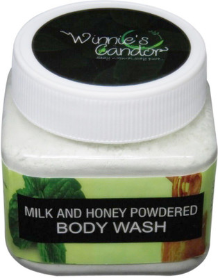 

Winnie's Candor Winnies Candor Milk and Honey Powder Body Wash for Men Women - 100 Gram (pack of 1)(100 g)